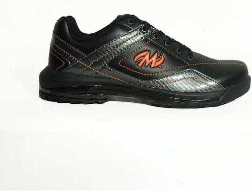 Vista 2 de KR Strikeforce Motiv Bowling Propel - Zapatos de bolos anchos de alto rendimiento para hombre negrocarbononaranja, Negro, carbón, naranja