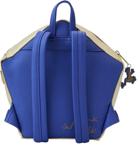 Vista 2 de Loungefly Mini mochila de rana de chocolate de Harry Potter, Oro, Mini mochila