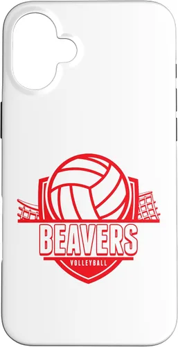 Vista 23 de Beavers Volleyball Back to School Spirit R Case for iPhone 17
