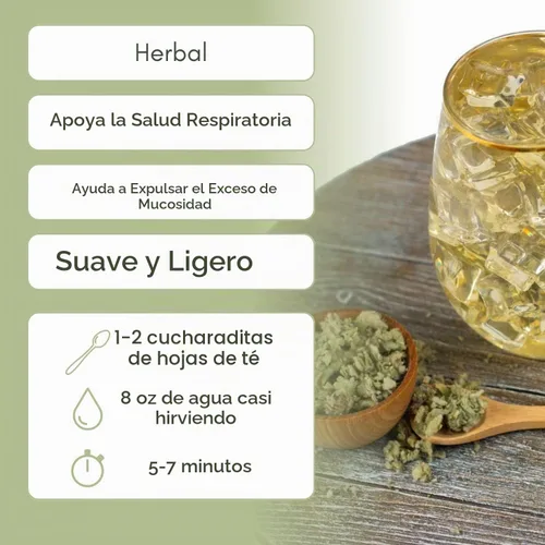 Vista 2 de Té orgánico de hojas sueltas de gordolobo - Bolsa de 1 oz (aproximadamente 15 porciones) Full Leaf Tea Co.
