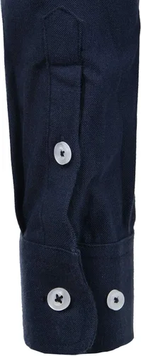 Vista 6 de ZEROYAAMensHipsterMandarinCollarLongSleeveButtonUpOxfordShirtswithChestPocket