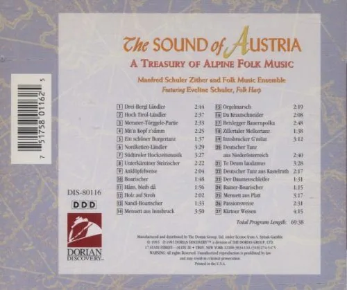 Vista 2 de The Sound of Austria A Treasury of Alpine Folk Music