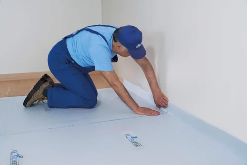 Vista 5 de Protección Temporal para Pisos 36'' x 100' - Antideslizante, Fácil de Aplicar, Ahorra Tu Tiempo - 100% A Prueba de Pintura – Material Reutilizable