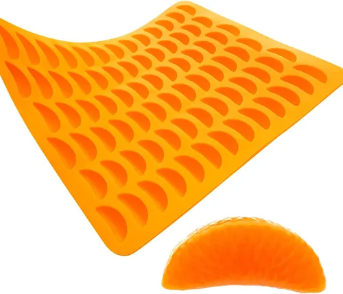 Vista 8 de Molde de silicona para cuerda de gomitas - Tamaño de 1/3 de hoja