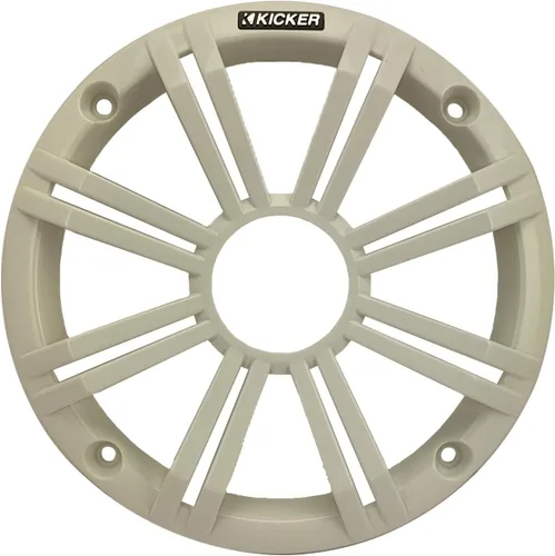Vista 5 de Kicker Paquete de receptor de medios digitales marinos Bluetooth estilo calibre resistente a la intemperie con control remoto con cable, 4 altavoces