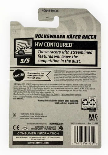 Vista 2 de Hot Wheels Volkswagen Kafer Racer