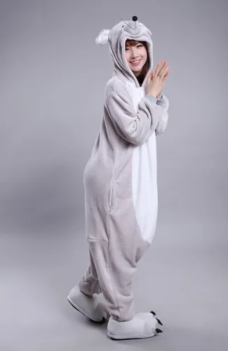 Vista 5 de Honeystore Pijama unisex con capucha y diseño de ratón