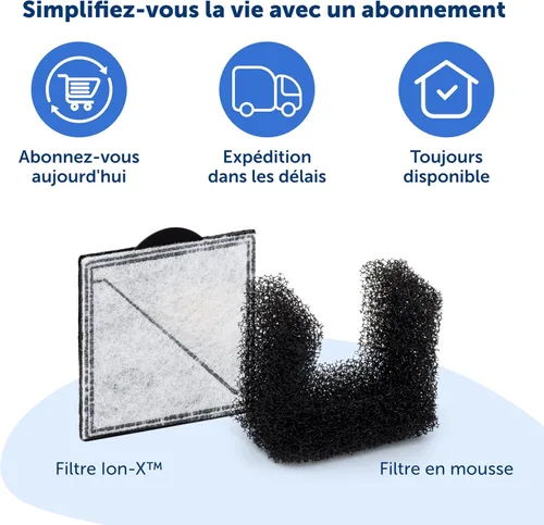 Vista 5 de PetSafe Viva Pet Fountain - Fomenta la hidratación saludable - Dispensador automático de agua con doble filtración - Fuente de agua ultra silenciosa