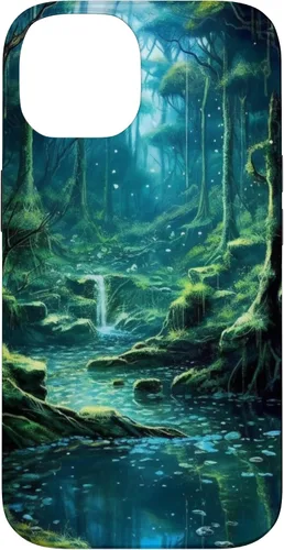 Vista 4 de iPhone 16 fantasy and enchanted Magic forest Case