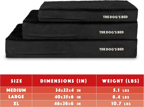 Vista 3 de Funda Exterior de Repuesto para Cama de Perro SOLAMENTE (Funda Exterior SOLAMENTE - SIN Cama, SIN Interior Impermeable) para The Dog's Bed, Tela
