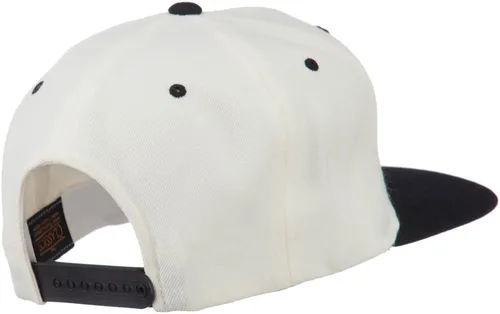 Vista 4 de 3D Trébol Bordado Dos Tonos Snapback Cap