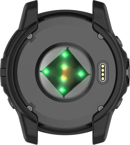 Vista 5 de Paquete de 3 fundas de reloj compatibles con Garmin Fenix 7X Sapphire Solar de 2.008 in (negro+negro + negro)