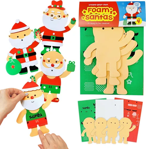 Vista 11 de VKPI Kit de regalo de 4 piezas de espuma EVA, creativo para hacer tus propios autos, proyectos de manualidades de papel de espuma de dibujos Coches