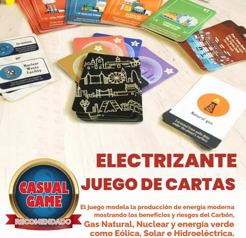Vista 7 de Power Failure: A Strategy Card Game About Power Plants and Energy Generation - Juego de mesa científico sobre combustibles nucleares, renovables