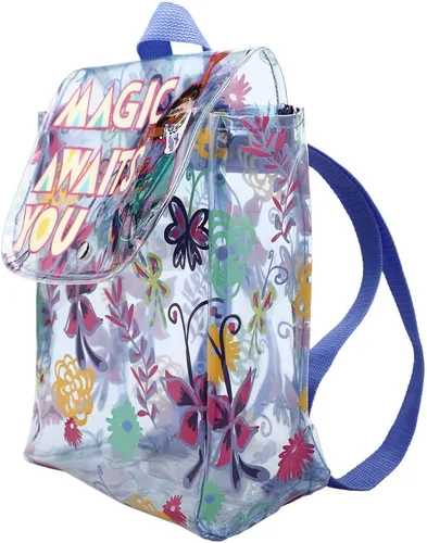 Vista 4 de Disney - Mini mochila transparente con solapa superior