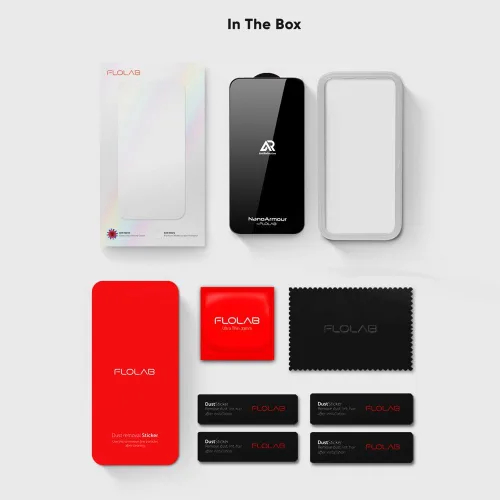 Vista 5 de FLOLAB NanoArmour - Protector de pantalla antirreflectante para Google Pixel 10 Pro XL de vidrio templado, duradero, suave como la mantequilla