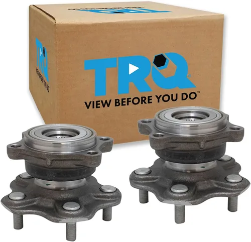 Vista 98 de TRQ Juego de 2 rodamientos de rueda delantera y conjunto de cubo compatible con Tesla 3 2020 Y 2018-2019 para Tesla 3 2020 Tesla Y AWD 2018-2019