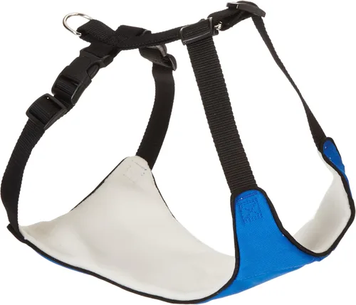 Vista 5 de Guardian Gear - Arnés de nailon para perro 4 en 1, tamaño pequeño, color azul