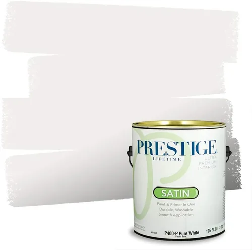 Vista 96 de PRESTIGE Pintura exterior e imprimación en uno, bingo, satén, 1 galón