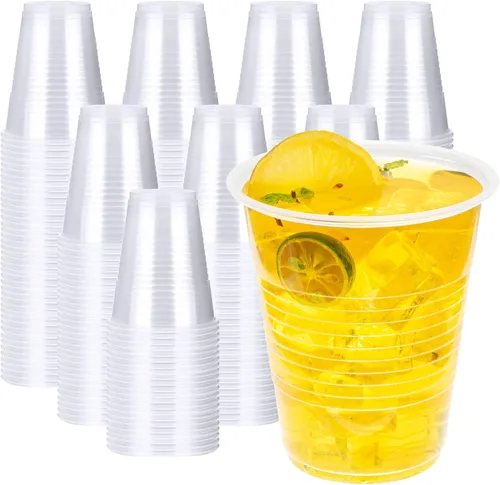 Vista 8 de YEEHAW Paquete de 100 vasos de plástico de baño de 3 onzas, vasos desechables para enjuague bucal, vaso pequeño de plástico de 3 onzas para bebidas