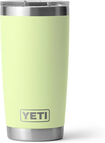 Vista 58 de YETI Rambler - Vaso de acero inoxidable con aislamiento al vacío de 20 onzas con tapa MagSlider Todo acero inoxidable