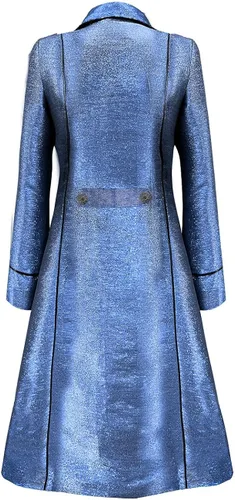Vista 2 de VOREING Chaquetas piratas steampunk para mujer, estilo gótico, príncipe victoriano, abrigo