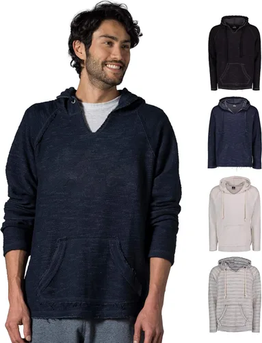 Vista 2 de MV Sport Sudadera con capucha Baja para hombre - Sudadera ligera con capucha