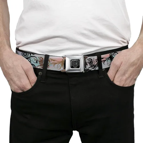 Vista 3 de Buckle-Down Cinturón de seguridad Buckle-Down unisex para adultos, Datsun Black Daa-w10200