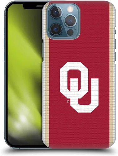 Vista 9 de Head Case Designs Funda rígida con licencia oficial de la Universidad de Oklahoma OU Banner compatible con Apple iPhone 13 Pro Max