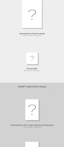 Vista 3 de TREASURE The Second Step : Chapter One 1st Mini Album PhotoBook Version Random Cover CD+150p PhotoBook+2p Selfie PhotoCard+1p PostCard+1p