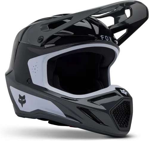 Vista 2 de Fox Racing Casco para motocross Youth V3, color sombra oscura, talla M