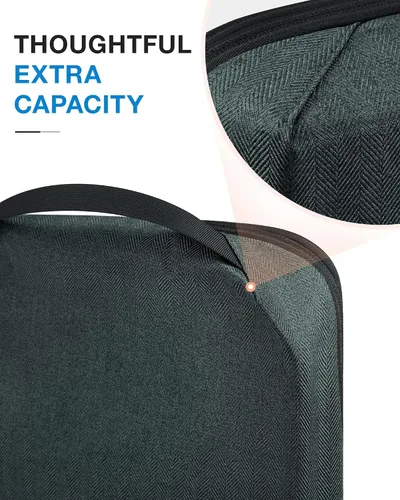 Vista 4 de BAGSMART - Cubos de embalaje de compresión para maleta, juego de 6 cubos de embalaje de viaje para equipaje, cubos de viaje de compresión
