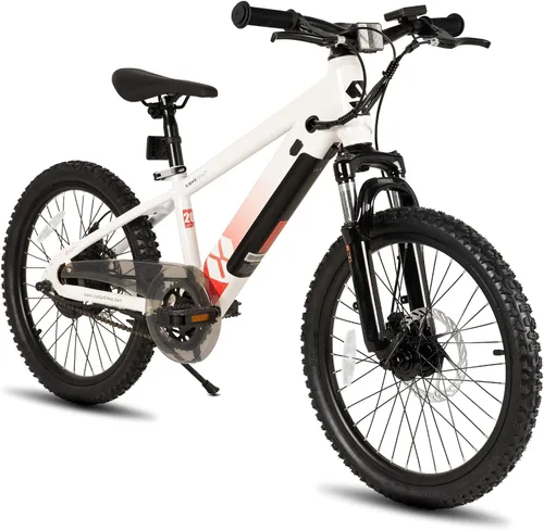Vista 12 de JOYSTAR Bicicleta eléctrica de 20" 24" para niños, niñas, adolescentes a partir de 7 años Negro