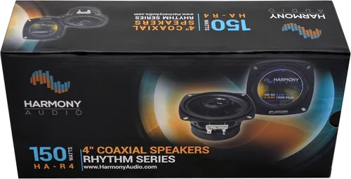 Vista 4 de Harmony Audio Compatible con Dodge Sprinter HA-R4 2003-2009 de 4 pulgadas, nuevo reemplazo de altavoces y parrillas de 150 W Factory car and van
