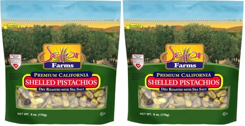 Vista 16 de Pistachos sazonados sin cáscara, sabor alitas de búfalo, bolsas de 2.5 onzas, paquete de 8, Kosher
