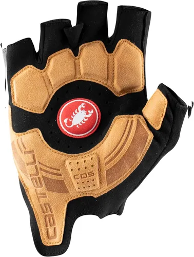 Vista 2 de Castelli Guantes de ciclismo Rosso Corsa Pro V para ciclismo de carretera y grava, L