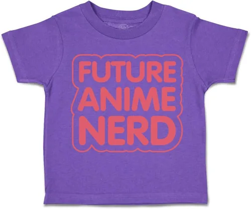 Vista 9 de Camiseta de algodón para niño y niña con humor divertido de animé para niños y niñas Solo un diseño blanco
