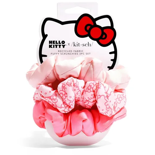 Vista 15 de Kitsch - Coleteros de satén para mujer, bandas para el cabello sin daños, cameo, 5 piezas Wake Up Frizz-Free, No Crease Hair Ties, Softer Than