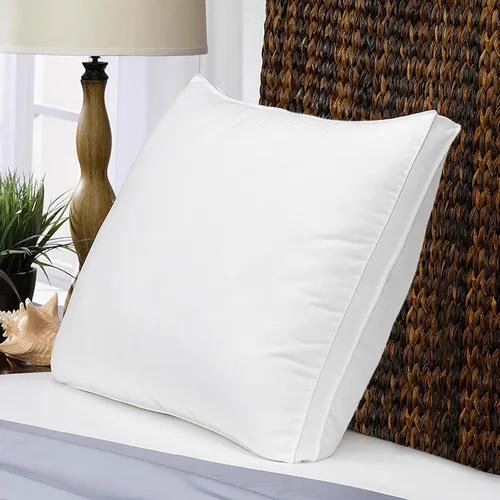 Vista 5 de Ella Jayne - Almohadas de cama para dormir individual, juego de almohadas de tamaño estándar, carcasa de microfibra, relleno de fibra de gel