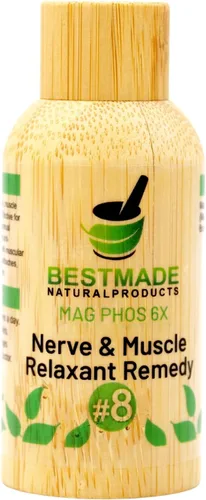Vista 8 de Bestmade Natural Products Mag Phos 6X - Nerve & Muscle Cell Salt, Homeopathic, 400 Pellets