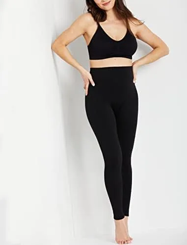 Vista 2 de Motherhood Maternity Leggings de forro polar para mujer