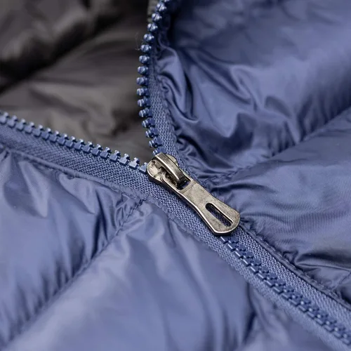 Vista 4 de Chaleco acolchado de invierno para hombre con capucha