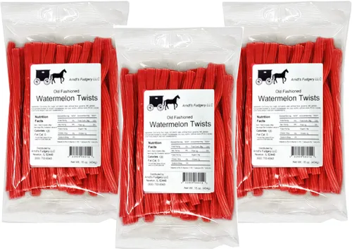 Vista 7 de Arndts Fudgery Amish Giros de regaliz – Tres paquetes de 16 onzas – Negro