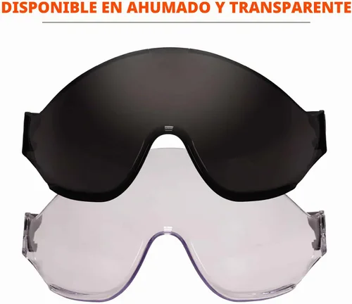 Vista 5 de Ergodyne Skullerz 8991 - Visera para casco de seguridad, antivaho Transparente antivaho