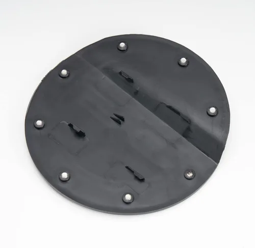 Vista 7 de HAKA TOUGH Cubierta de puerta de llenado de combustible de gas para Ford Mustang GT 2015, 2016, 2017, 2018, 2019, 2020, cubierta de tapa de tanque