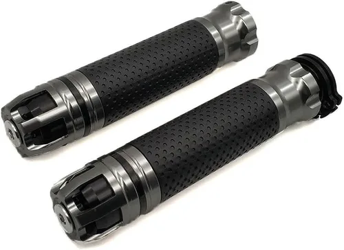 Vista 5 de Tapón de manillar para Yamaha TDM 900 850 Mt125 Mt03 Mt01 Mt 125 03 01 Xt660 CNC Aluminio 7/8 pulgadas Manija de motocicleta Agarres Barra de Negro