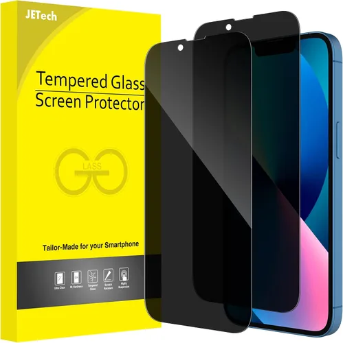 Vista 16 de JETech Protector de pantalla de cobertura completa de privacidad para iPhone 12 Pro Max de 6.7 pulgadas, película de vidrio templado antiespía