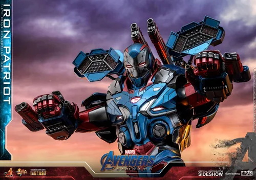 Vista 8 de Obra maestra de la película DIECAST Avengers: End Game, figura a escala 1/6, Iron Patriot