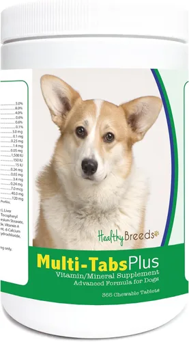 Vista 336 de Healthy Breeds Affenpinscher Multi-Tabs Plus tabletas masticables 180