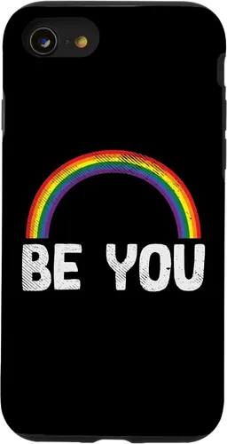 Vista 18 de Rainbow You Be LGBT Pride Flag Lesbian Gay Bi Trans Gift Case for iPhone 17